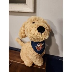Mascot Factory Mighty Tykes Golden Retriever Plush Dog Swamp Rabbits Hockey